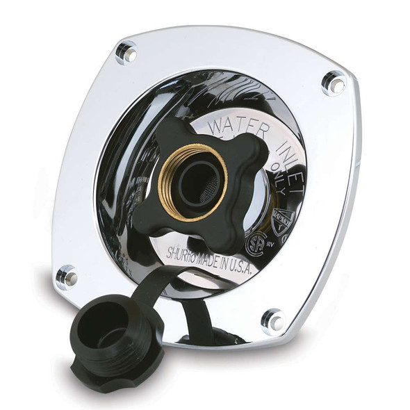 Shurflo by Pentair SHURFLO Pressure Reducing City Water Entry - Wall Mount - Chrome [183-029-14] 183-029-14 MyGreenOutdoors