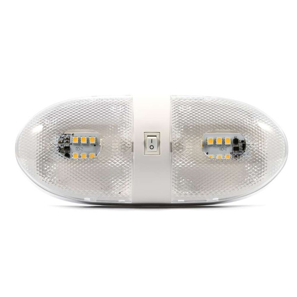 Camco Camco LED Double Dome Light - 12VDC - 320 Lumens [41321] 41321 MyGreenOutdoors