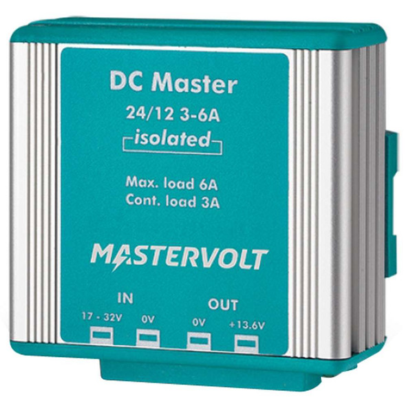 Mastervolt Mastervolt DC Master 24V to 12V Converter - 3A w/Isolator [81500100] 81500100 MyGreenOutdoors