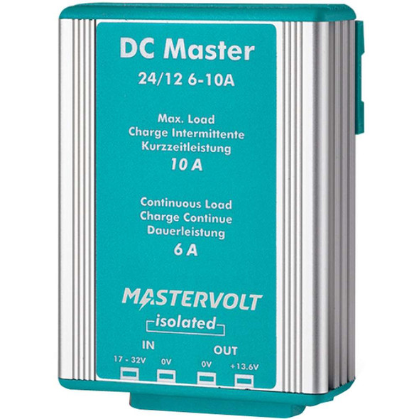 Mastervolt Mastervolt DC Master 24V to 12V Converter - 6A w/Isolator [81500200] 81500200 MyGreenOutdoors