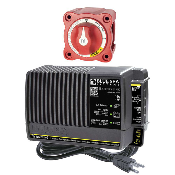 Blue Sea Systems Blue Sea 7655 Mini Add-A-Battery Plus Kit - 10A [7655] 7655 MyGreenOutdoors
