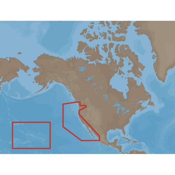 C-MAP C-MAP MAX NA-M024 - U.S. West Coast & Hawaii - SD&trade; Card NA-M024SDCARD MyGreenOutdoors