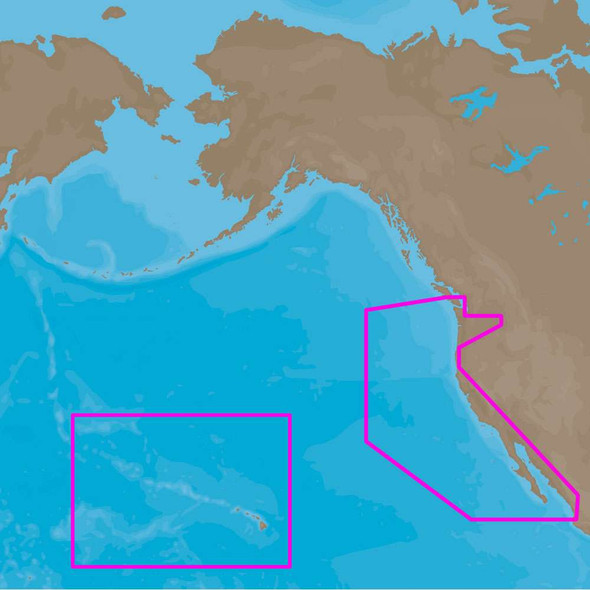 C-MAP C-MAP 4D NA-D024 - USA West Coast & Hawaii - Full Content [NA-D024-FULL] NA-D024-FULL MyGreenOutdoors