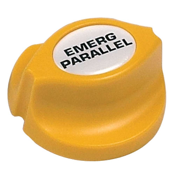 BEP Marine BEP Emergency Parallel Battery Knob - Yellow - Easy Fit [701-KEY-EP] 701-KEY-EP MyGreenOutdoors