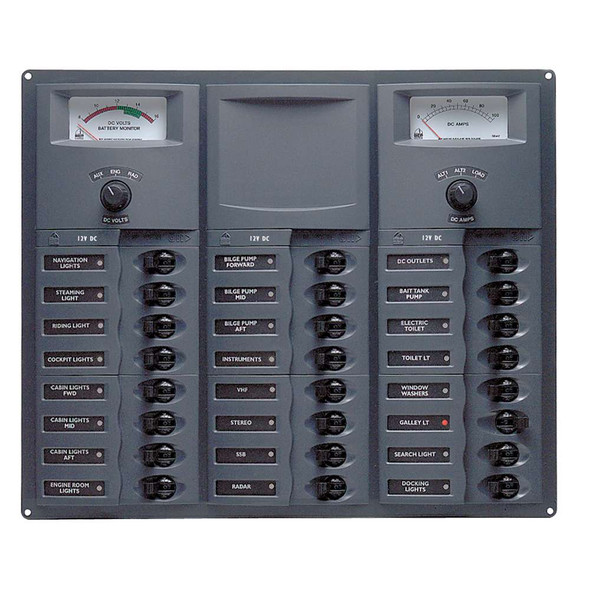 BEP Marine BEP Panel 24SP DC12V Analog [905-AM] 905-AM MyGreenOutdoors