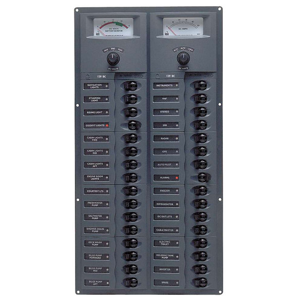 BEP Marine BEP Panel 32SP DC12V Analog Vertical [906V-AM] 906V-AM MyGreenOutdoors