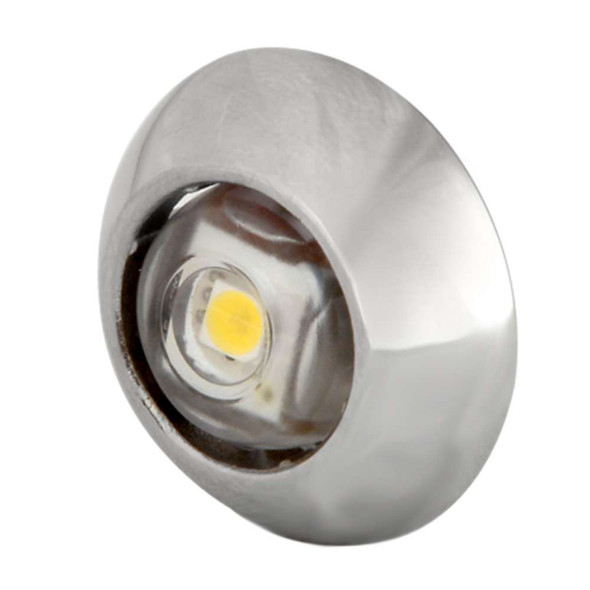 Lumitec Lumitec Exuma Courtesy Light - Polished Stainless Housing - Warm White Light [101225] 101225 MyGreenOutdoors