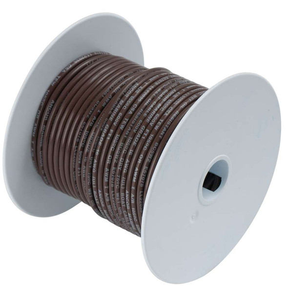 Ancor Ancor Brown 16 AWG Tinned Copper Wire - 100' [102210] 102210 MyGreenOutdoors