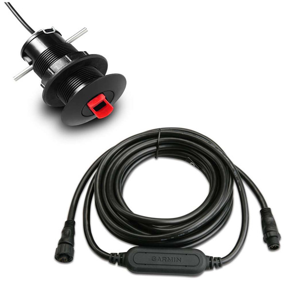 Garmin Garmin GST 43 Thru-Hull Speed/Temperature Transducer w/GST 10 Bundle [010-04284-00] 010-04284-00 MyGreenOutdoors