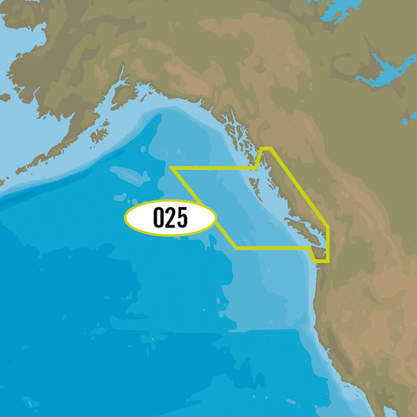 C-MAP C-MAP 4D NA-D025 - Canada West Including Puget Sound [NA-D025] NA-D025 MyGreenOutdoors