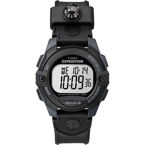 Timex Expedition Shock Chrono Alarm Timer - Black [T49896]
