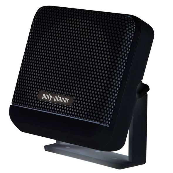 Poly-Planar Poly-Planar VHF Extension Speaker - 10W Surface Mount - (Single) Black MB41B MyGreenOutdoors