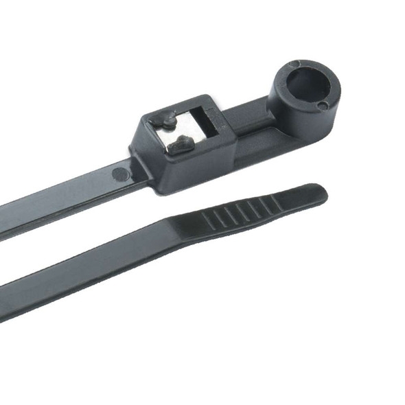 Ancor Ancor Mounting Self-Cutting Cable Ties - 8" - UV Black - 20-Pack [199300] MyGreenOutdoors