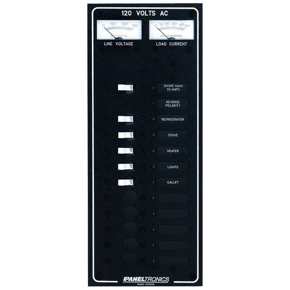 Paneltronics Paneltronics Standard AC 10 Position Breaker Panel & Main w/LED 9972320B MyGreenOutdoors