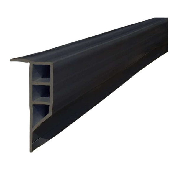 Dock Edge Dock Edge Standard PVC Full Face Profile - 16' Roll - Black [1163-F] MyGreenOutdoors