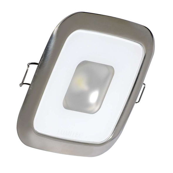 Lumitec Lumitec Square Mirage Down Light - Spectrum RGBW Dimming - Polished Bezel [116117] MyGreenOutdoors