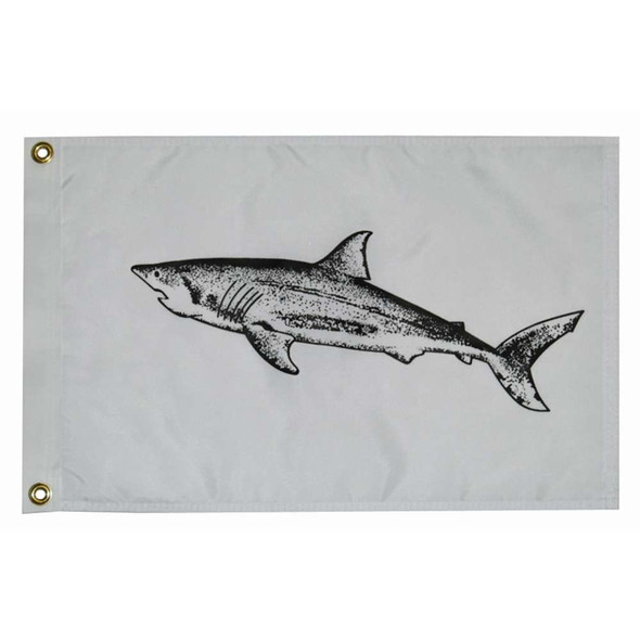 Taylor Made Taylor Made 12" x 18" Shark Flag [3218] MyGreenOutdoors