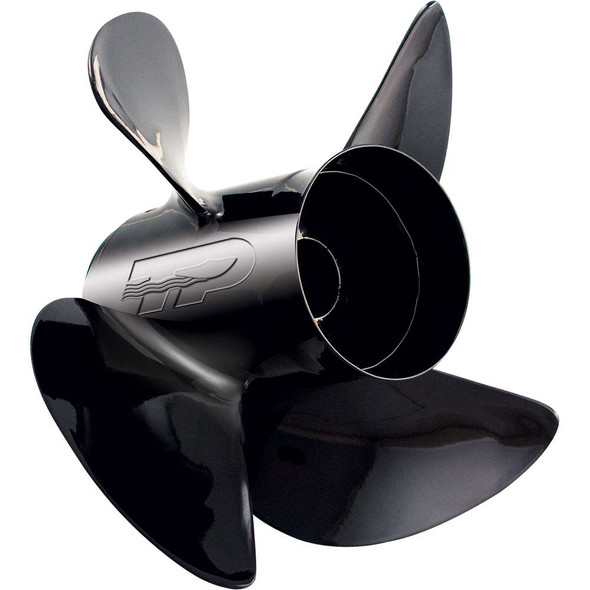 Turning Point Propellers Turning Point Hustler Right Hand Aluminum Propeller -LE1/LE2-1411-4 - 14" x 11" - 4-Blade [21431130] MyGreenOutdoors