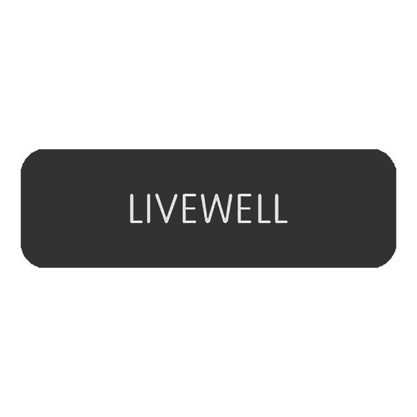 Blue Sea Systems Blue SeaLarge Format Label - "Livewell" [8063-0300] MyGreenOutdoors