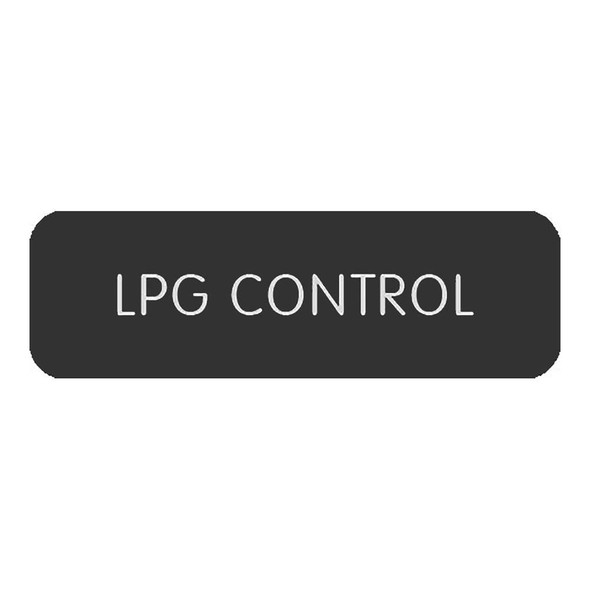 Blue Sea Systems Blue SeaLarge Format Label - "LPG Control" [8063-0306] MyGreenOutdoors