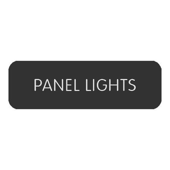 Blue Sea Systems Blue SeaLarge Format Label - "Panel Lights" [8063-0458] MyGreenOutdoors