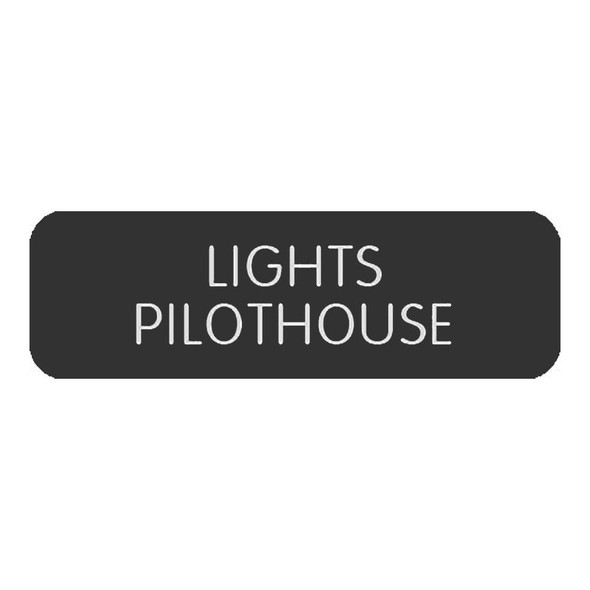 Blue Sea Systems Blue SeaLarge Format Label - "Lights Pilothouse" [8063-0492] MyGreenOutdoors