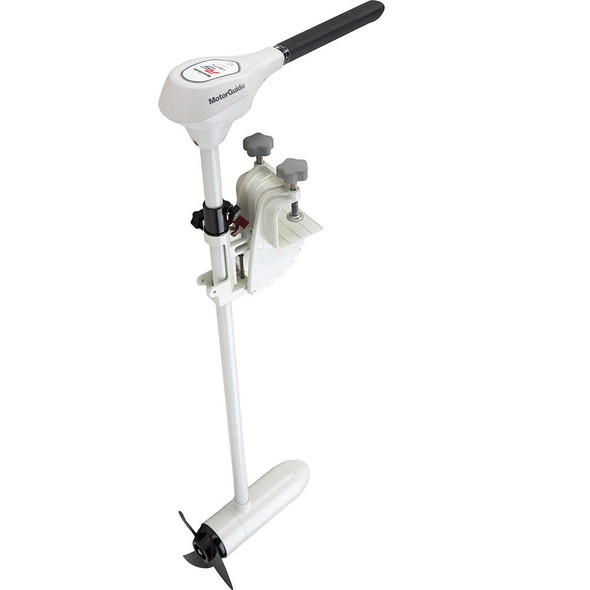 MotorGuide MotorGuideR5-105SW Salt Water Digital Hand Control Transom Mount Trolling Motor - 105lb-50"-36V [941100020] MyGreenOutdoors