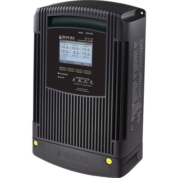 Blue Sea Systems Blue Sea 7532 P12 Gen2 Battery Charger - 40A - 3-Bank [7532] MyGreenOutdoors