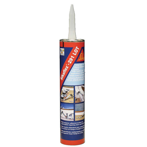 Sika Sika Sikaflex 291 LOT Slow Cure Adhesive Sealant 10.3oz(300ml) Cartridge - White [90925] MyGreenOutdoors