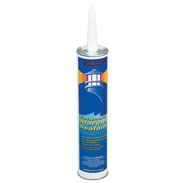 Sudbury Sudbury Elastomeric Marine Sealant - 10oz Cartridge - White [300] MyGreenOutdoors