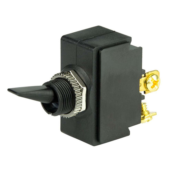 BEP Marine BEP SPST Nylon Toggle Switch - 12V - #6-32 Terminal - ON/OFF [1001902] MyGreenOutdoors