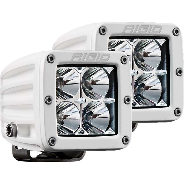 Rigid Industries Rigid Industries D-Series PRO Hybrid-Flood LED - Pair - White [602113] MyGreenOutdoors