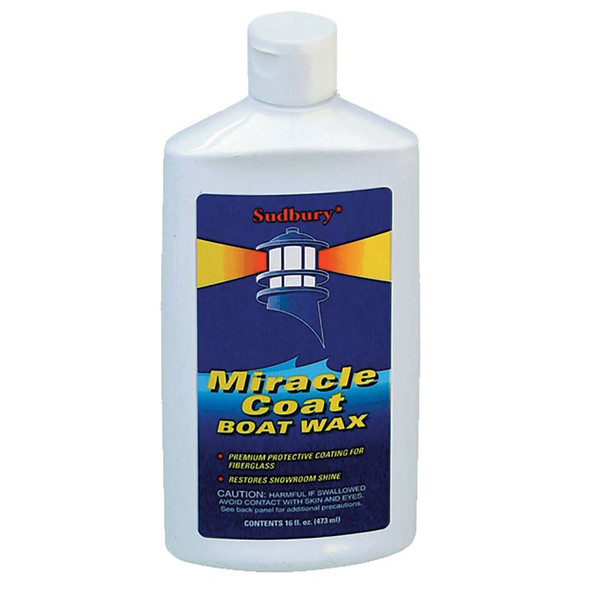 Sudbury Sudbury Miracle Coat Boat Wax - 16oz Liquid - *Case of 6* [412CASE] MyGreenOutdoors