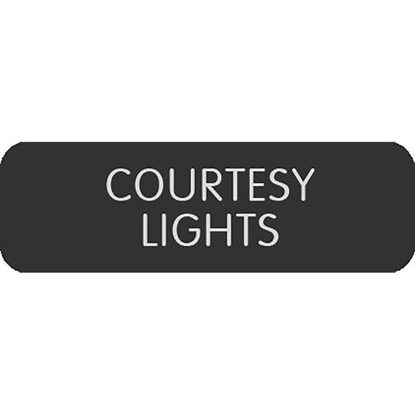 Blue Sea Systems Blue Sea Large Format Label - "Courtesy Lights" [8063-0114] MyGreenOutdoors