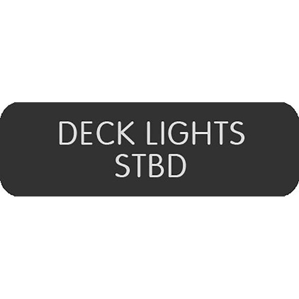 Blue Sea Systems Blue Sea Large Format Label - "Deck Lights STBD" [8063-0128] MyGreenOutdoors