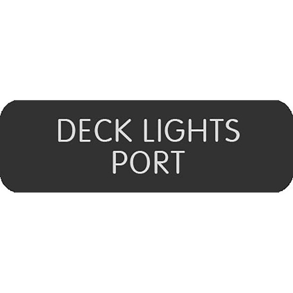 Blue Sea Systems Blue Sea Large Format Label - "Deck Lights PORT" [8063-0127] MyGreenOutdoors