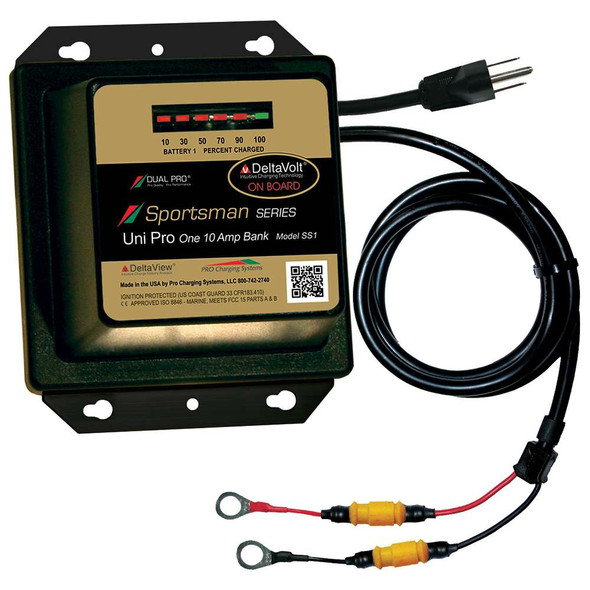 Dual Pro Sportsman Series Battery Charger - 10A - 1-Bank - 12V [SS1] MyGreenOutdoors
