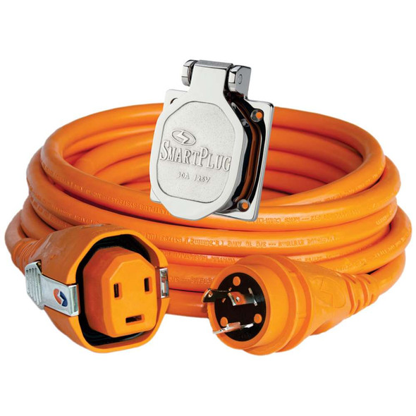 SmartPlug SmartPlug 30 Amp 50 Cordset with Stainless Steel - No Thermostat [C30503BM30NT] MyGreenOutdoors