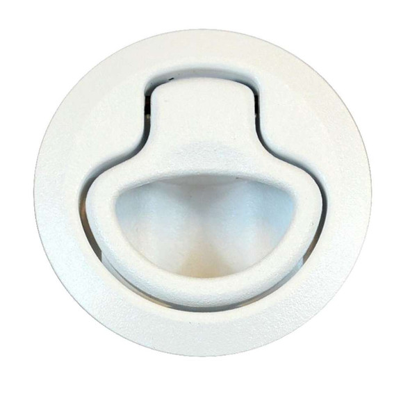 Southco Southco Flush Pull Latch - Push To Close - Medium - White [M1-61-1] MyGreenOutdoors