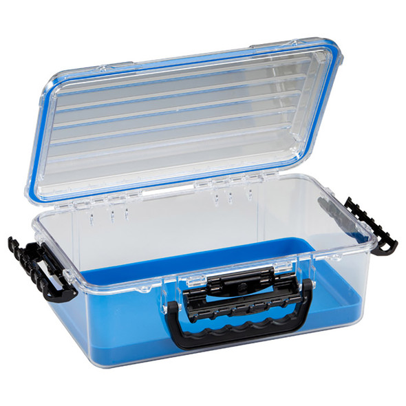 Plano Guide Series Waterproof Case 3700 - Blue\/Clear [147000]