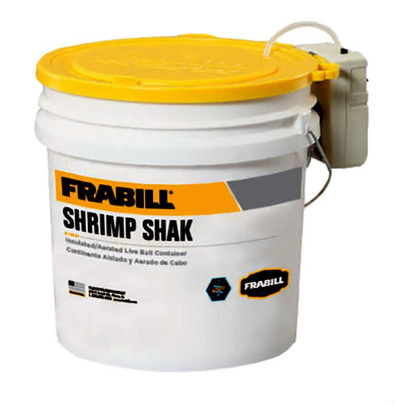 Frabill Frabill Shrimp Shak Bait Holder - 4.25 Gallons w/Aerator [14261] MyGreenOutdoors