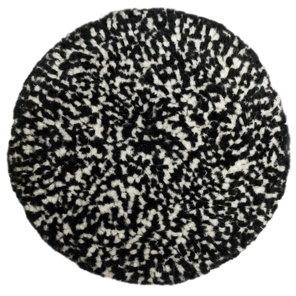 Presta Wool Compounding Pad - Black  White Heavy Cut [890146]
