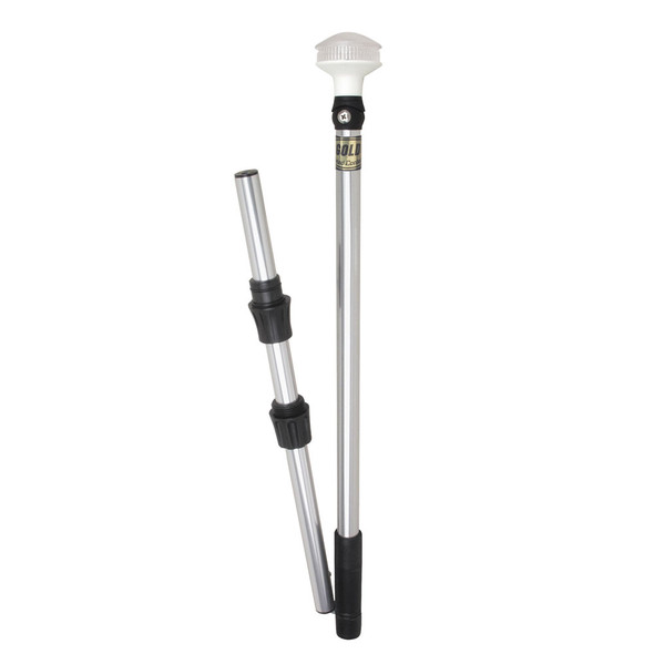 Perko Perko Omega Series LED Universal Pole Light w/Fold In Half Pole [1348DP8CHR] 1348DP8CHR MyGreenOutdoors