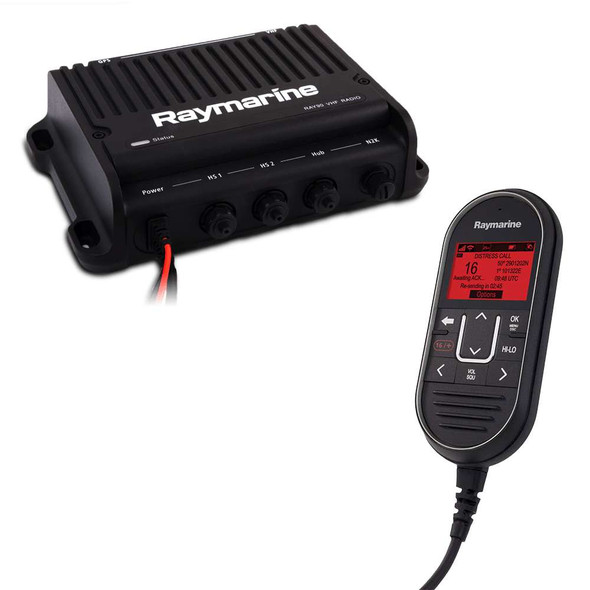 Raymarine Raymarine Ray90 Modular Dual-Station VHF Black Box Radio System [E70492] MyGreenOutdoors