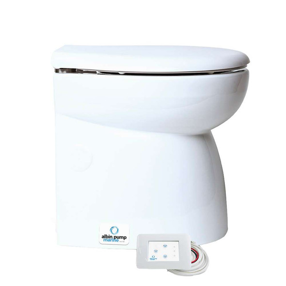 Albin Group Albin Pump Marine Toilet Silent Premium - 12V [07-04-014] MyGreenOutdoors