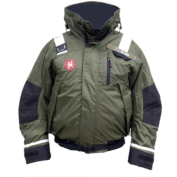 First Watch AB-1100 Pro Bomber Jacket - X-Large - Green [AB-1100-PRO-GN-XL]