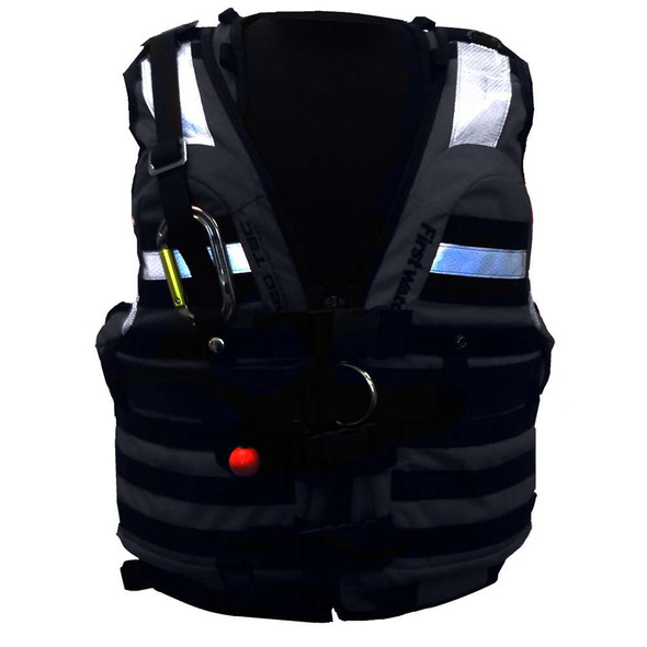 First Watch First Watch HBV-100 High Buoyancy Type V Rescue Vest - X-Large-XXX-Large - Black [HBV-100-BK-XL-3XL] MyGreenOutdoors