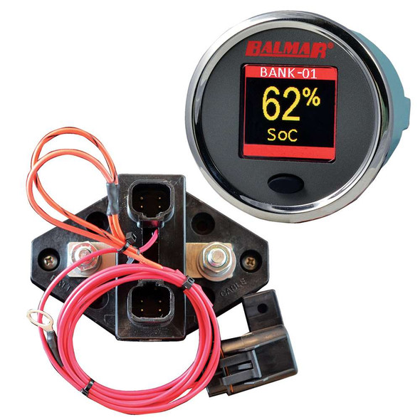 Balmar Balmar SG200 Battery Monitor Kit w/Display Shunt 10M Cable - 12-48 VDC [SG200] MyGreenOutdoors