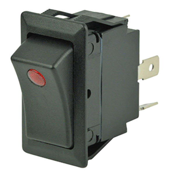 Cole Hersee Cole Hersee Sealed Rocker Switch w/Small Round Pilot Lights SPST On-Off 3 Blade [58327-01-BP] MyGreenOutdoors