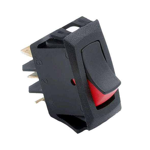 Cole Hersee Cole Hersee Narrow Body Curved Rocker Switch SPST On-Off 3 Blade [54007-BP] MyGreenOutdoors